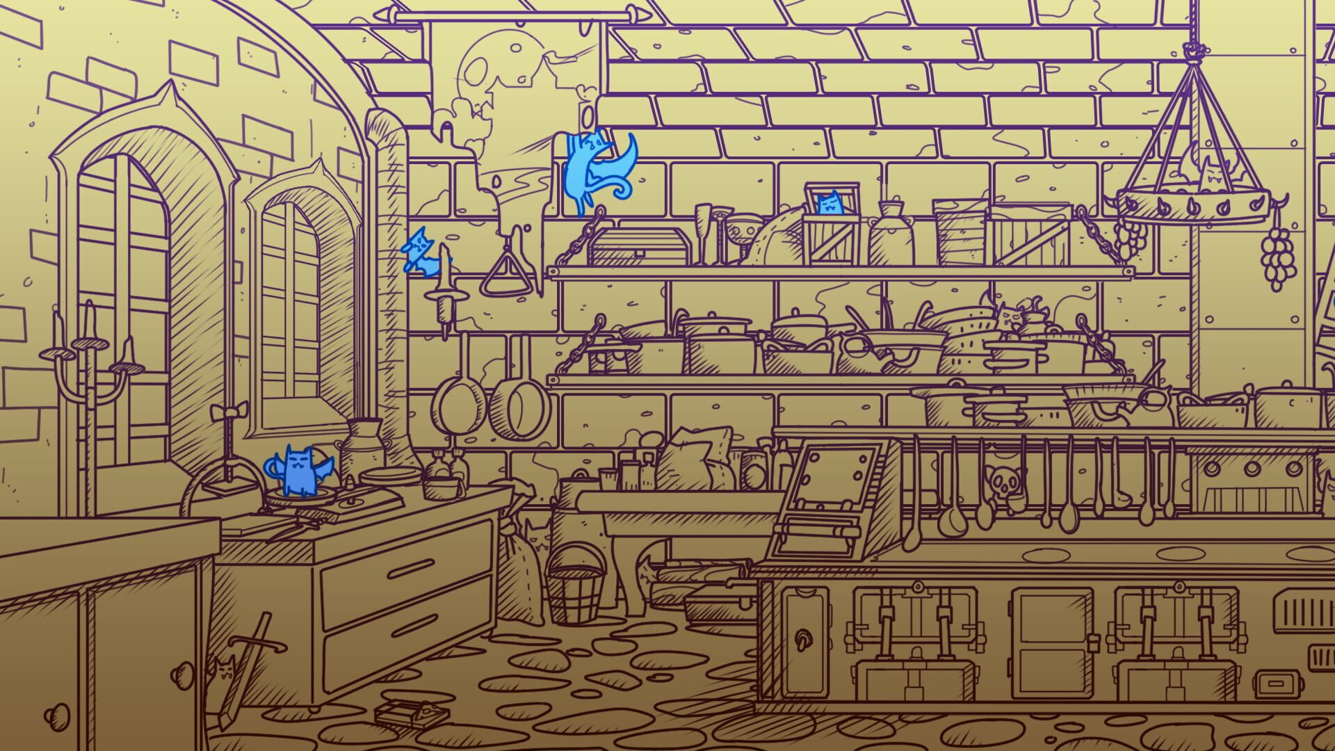 Screenshot for A Castle Full of Cats