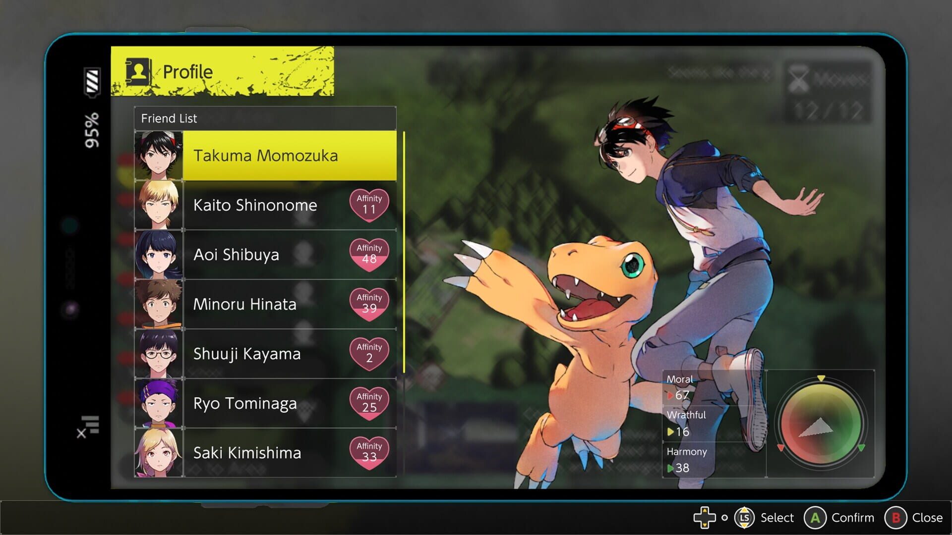 Screenshot for Digimon Survive