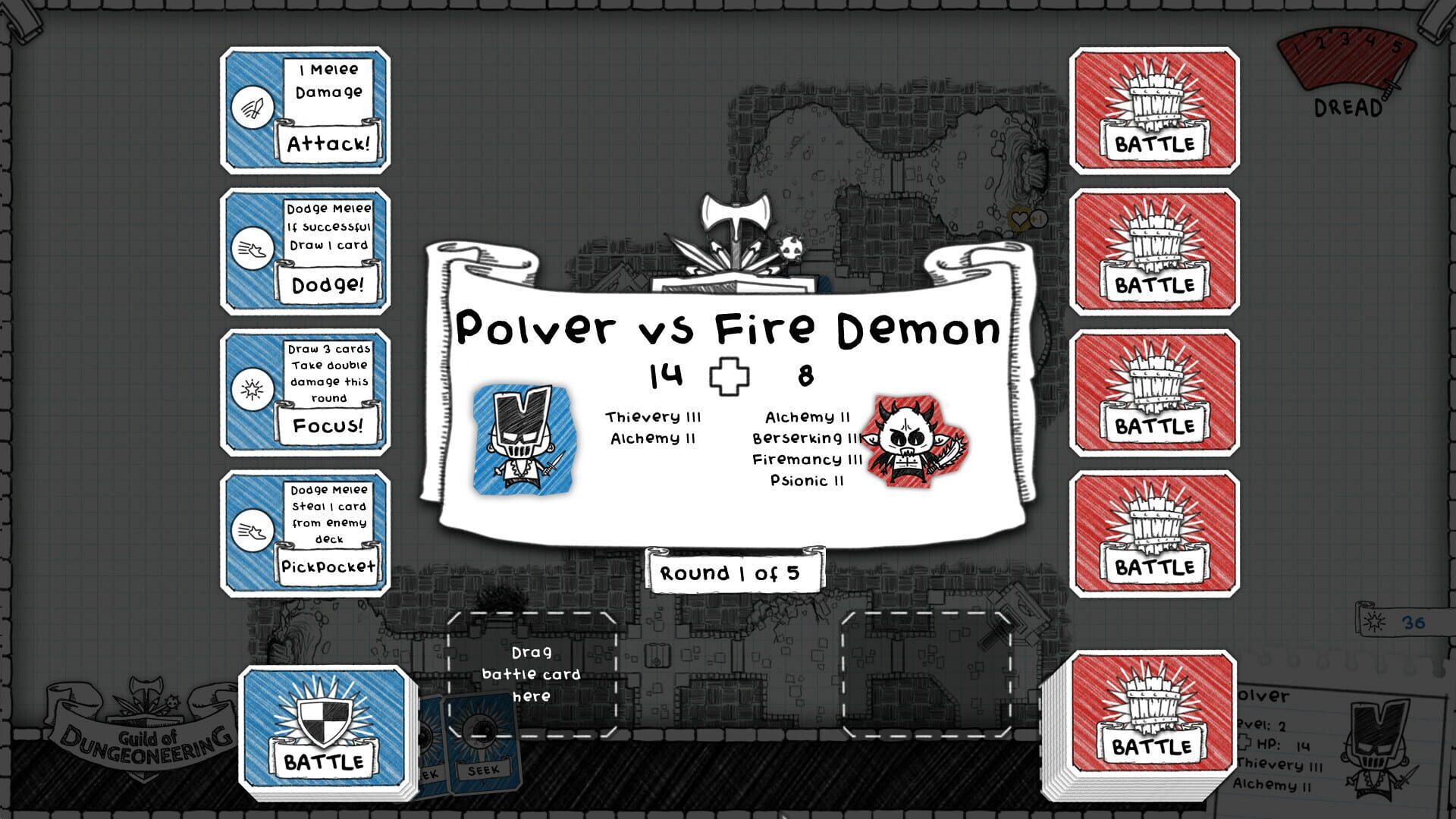 Screenshot for Guild of Dungeoneering