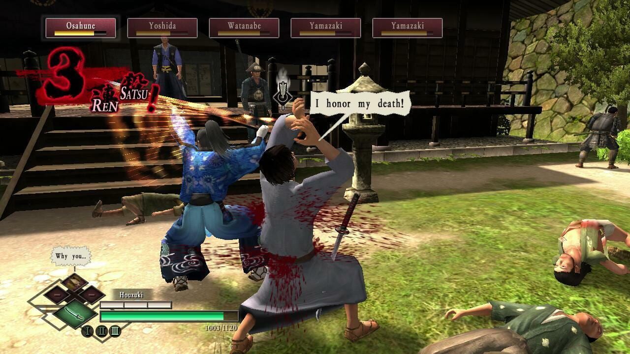 Screenshot for Way of the Samurai 3