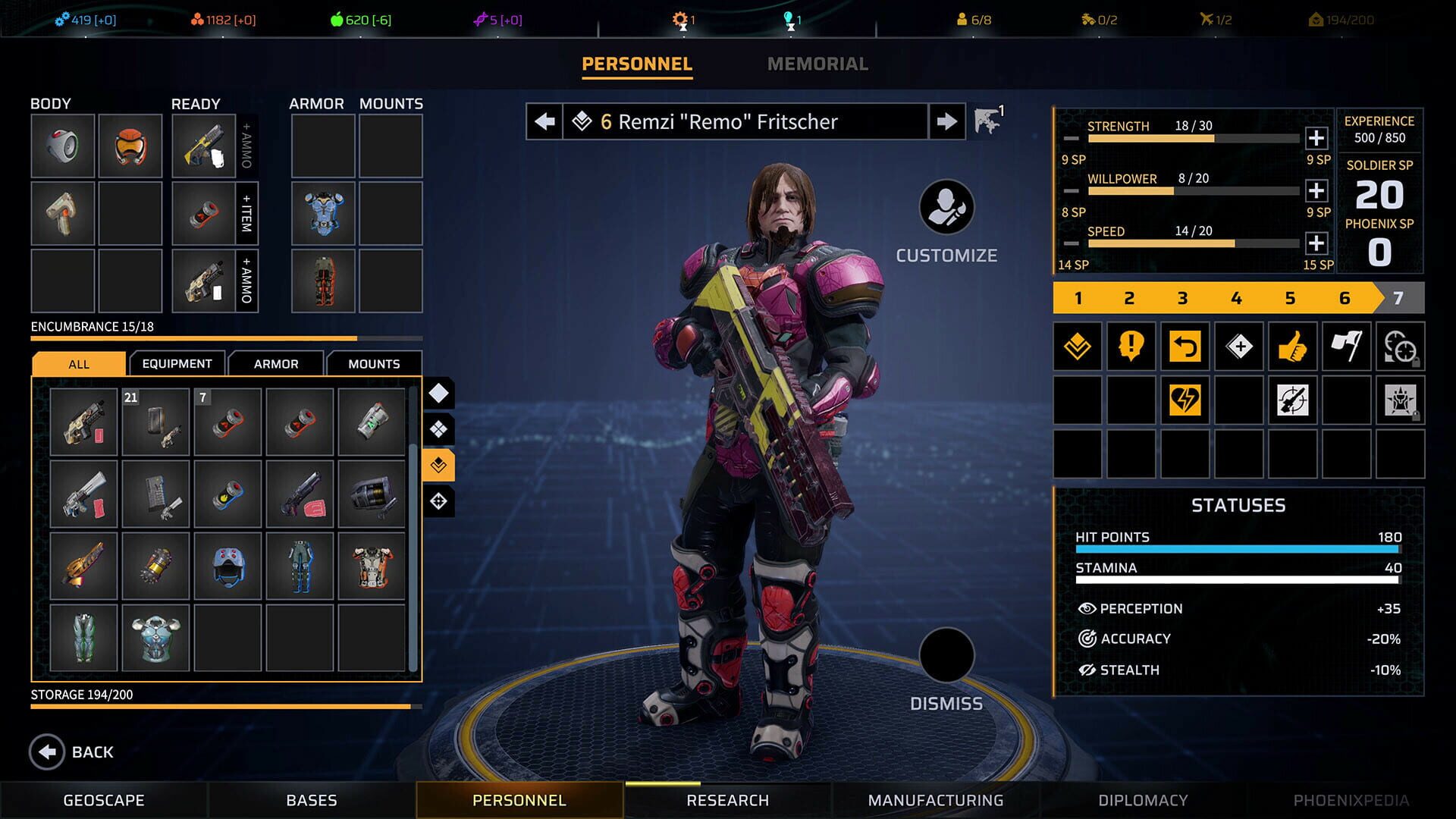 Screenshot for Phoenix Point