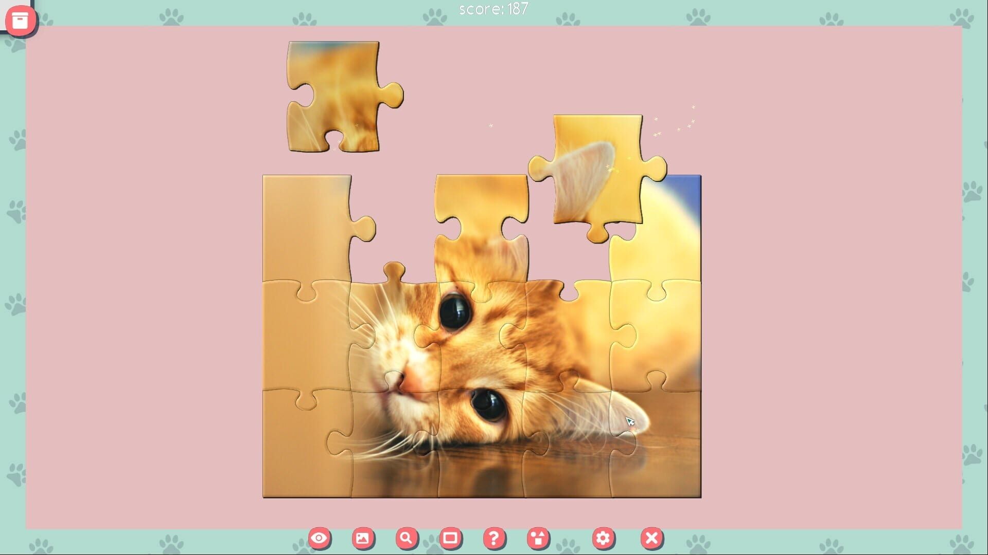 Screenshot for 1001 Jigsaw: Cute Cats 2