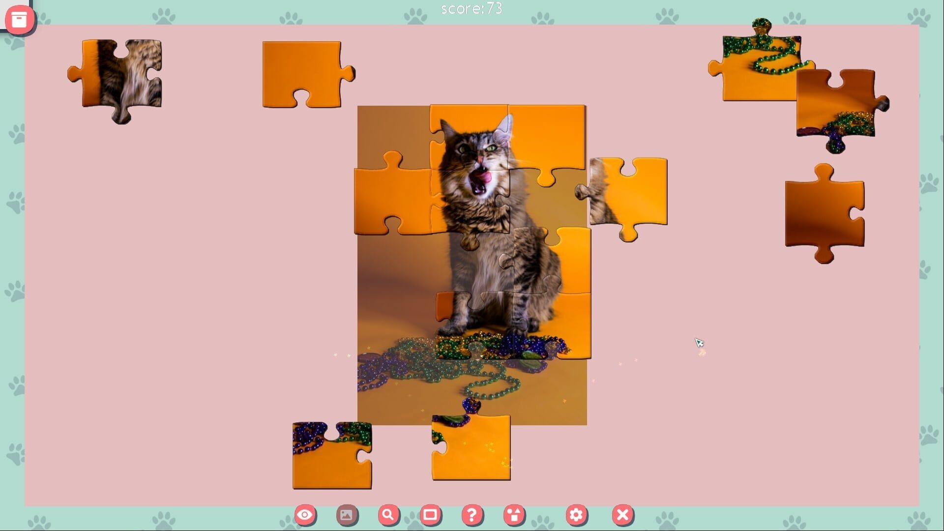 Screenshot for 1001 Jigsaw: Cute Cats 2