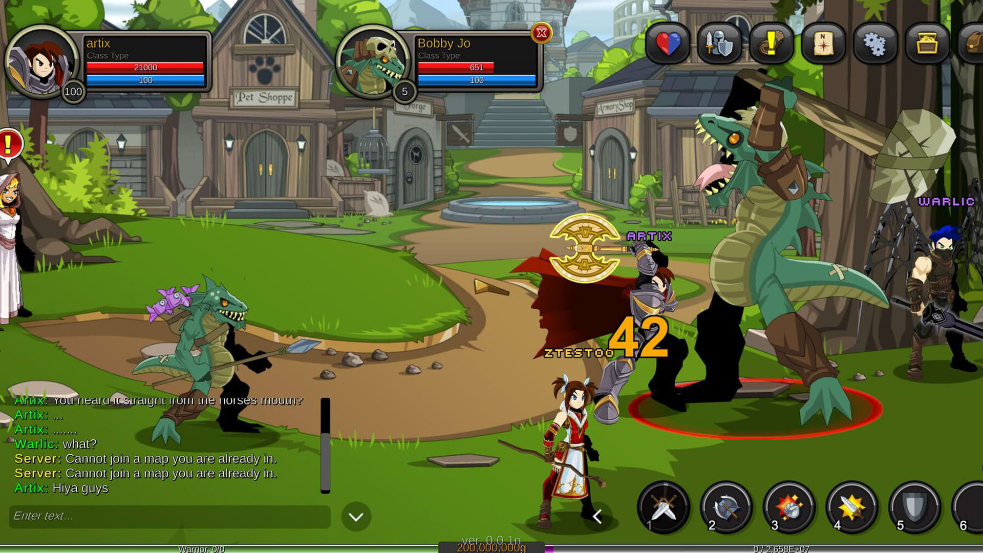 Screenshot for AdventureQuest Worlds: Infinity