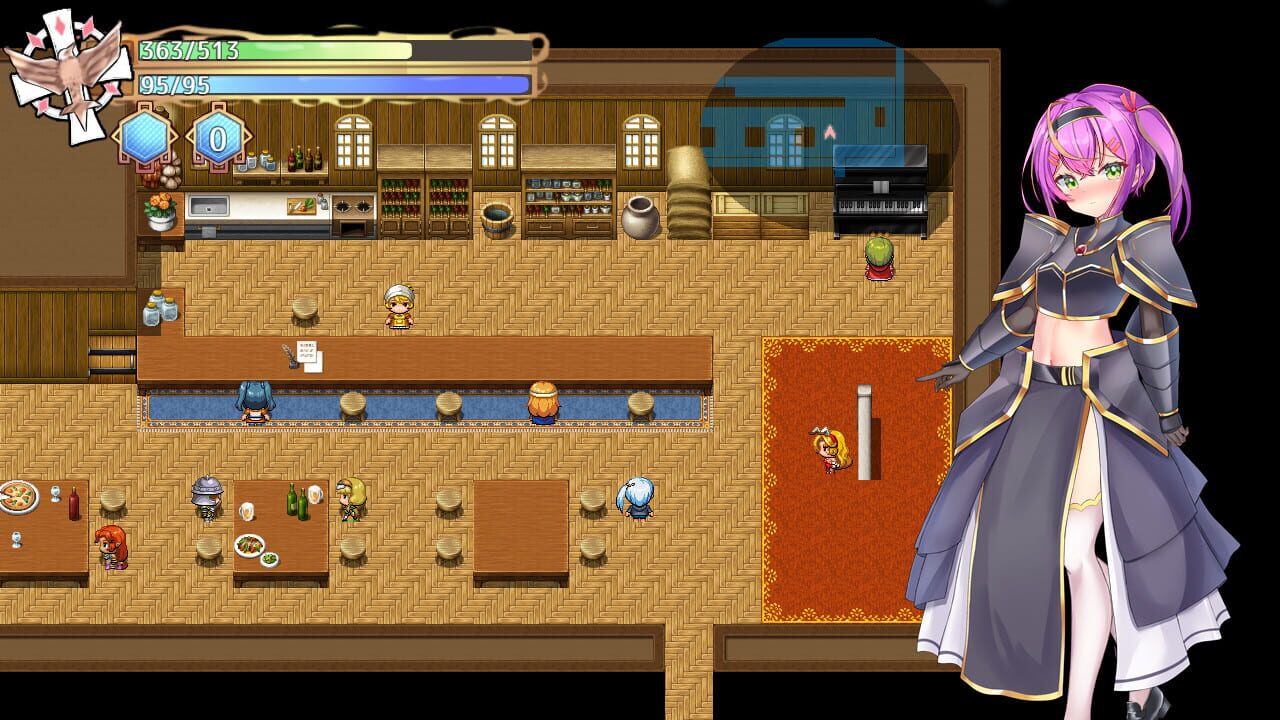 Screenshot for Senpai and the Mysterious Dungeon