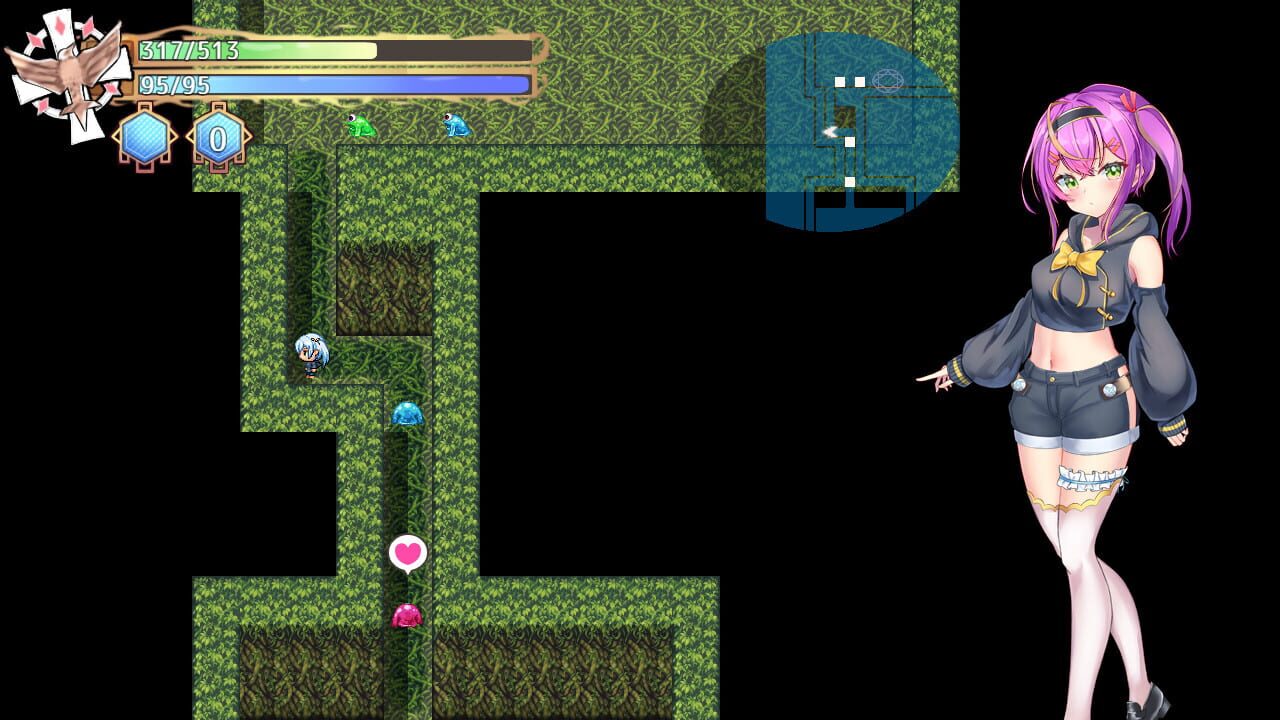 Screenshot for Senpai and the Mysterious Dungeon