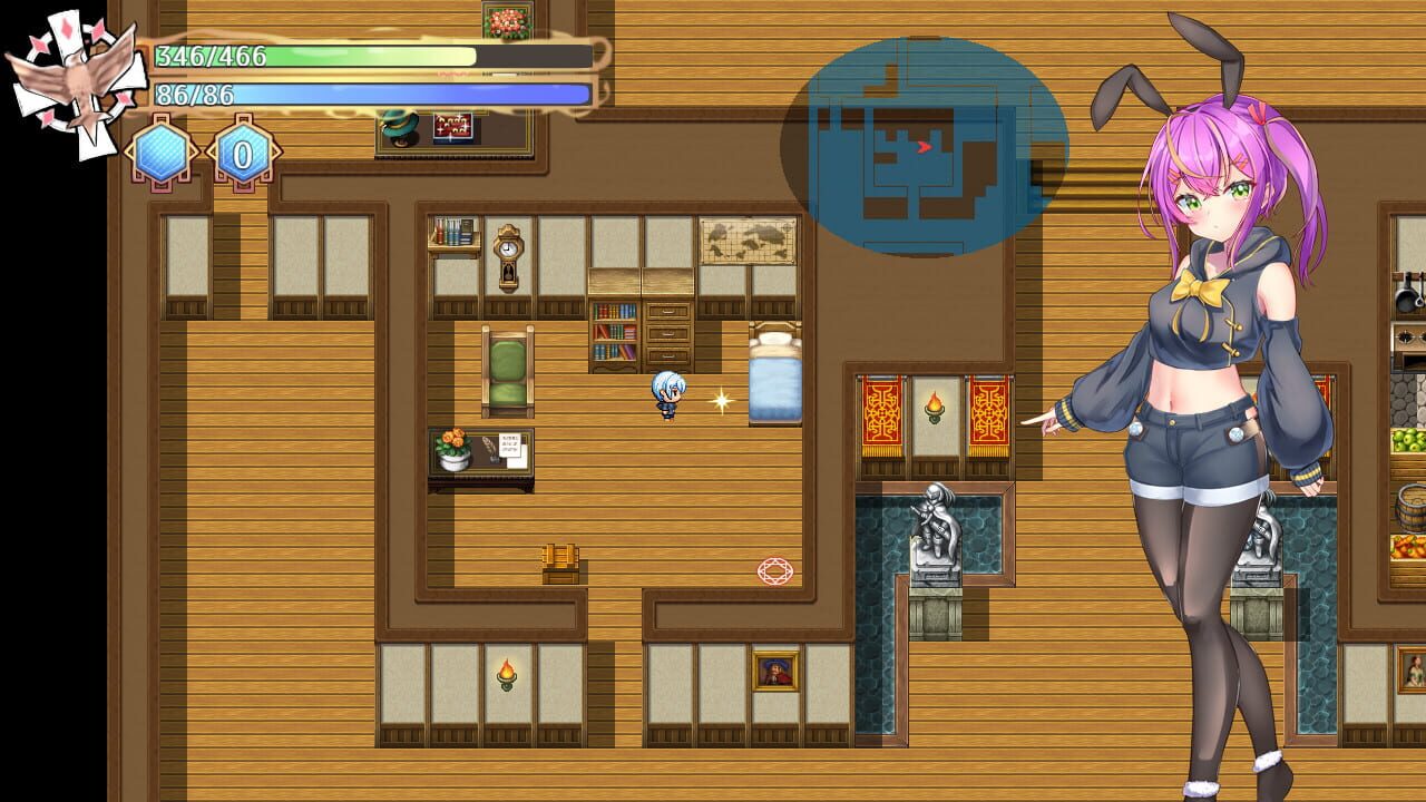 Screenshot for Senpai and the Mysterious Dungeon