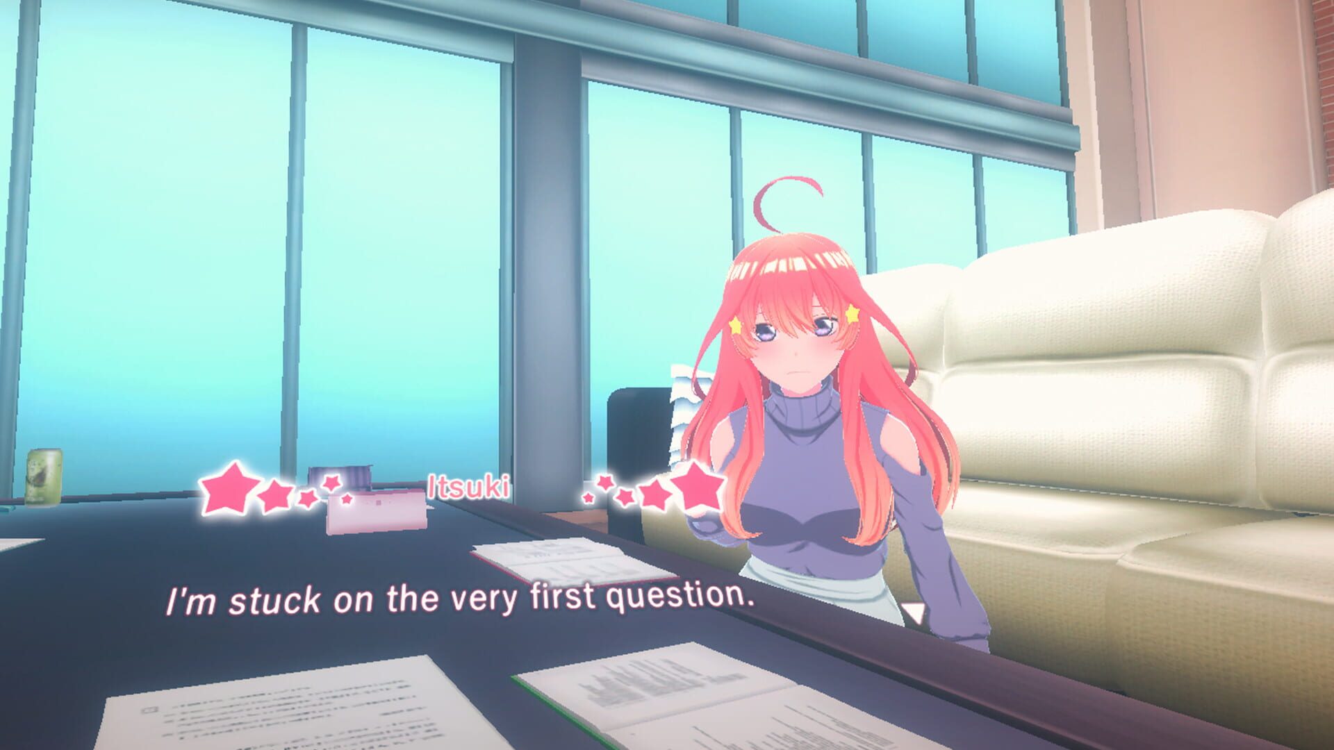 Screenshot for The Quintessential Quintuplets: Omoide VR - Itsuki