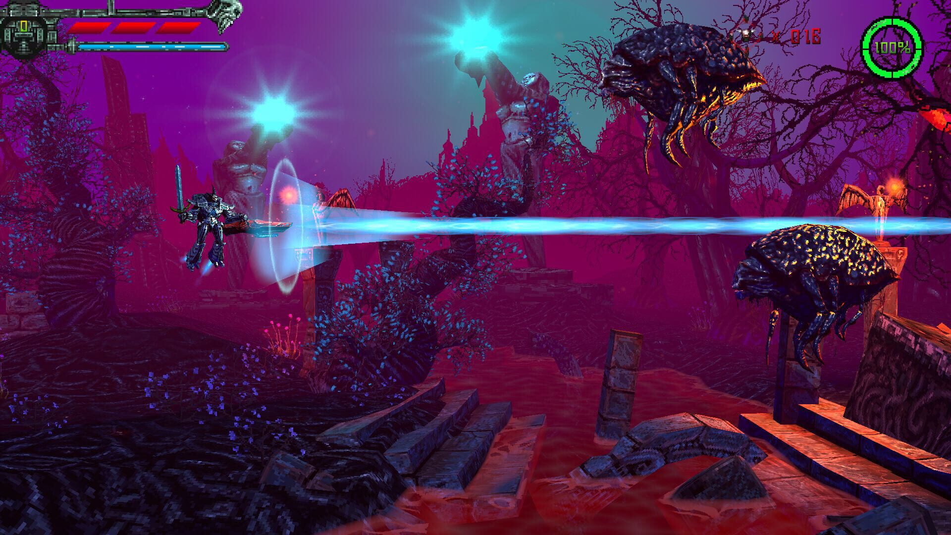 Screenshot for Valfaris: Mecha Therion