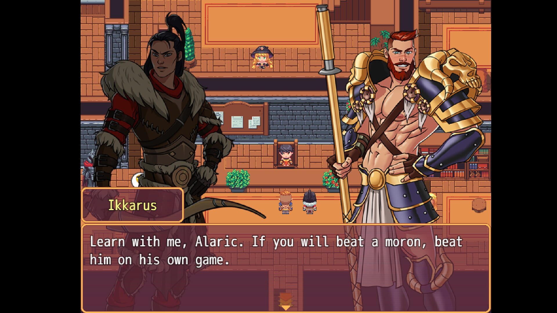 Screenshot for Ikkarus and the Prince of Sin