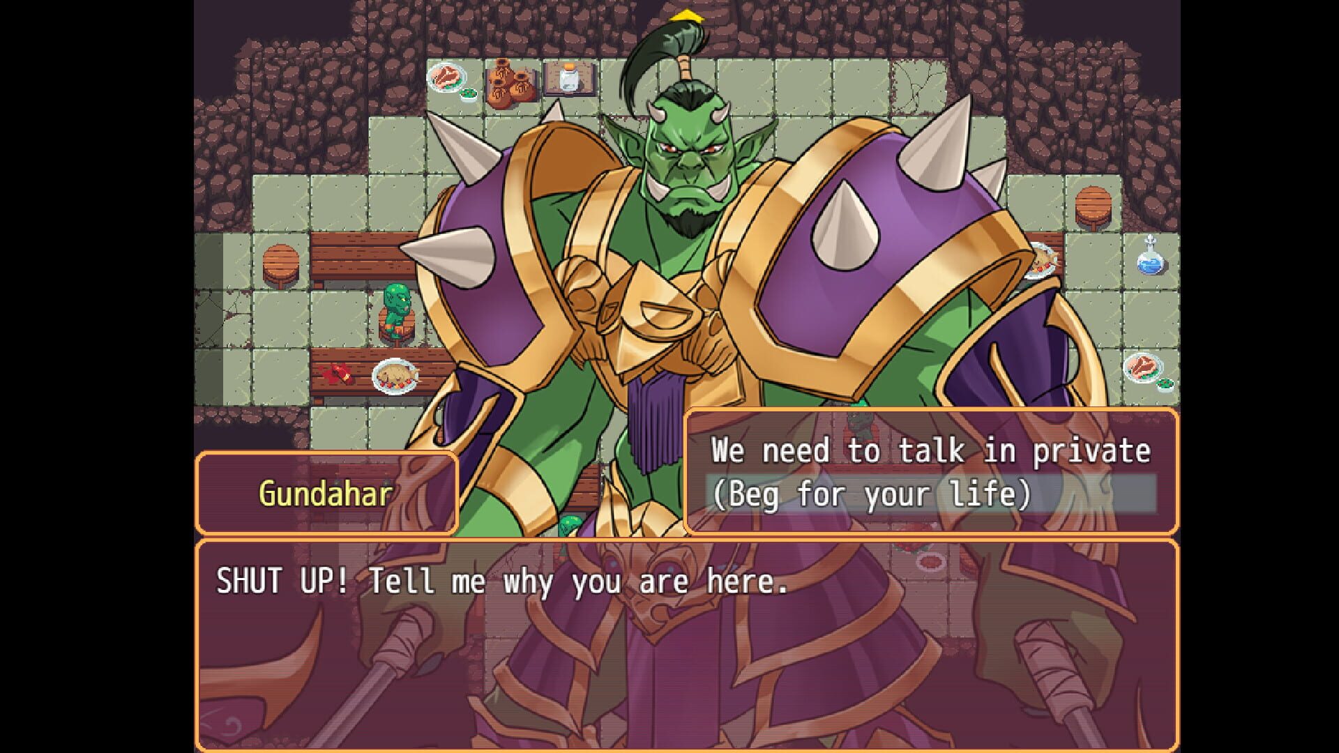 Screenshot for Ikkarus and the Prince of Sin