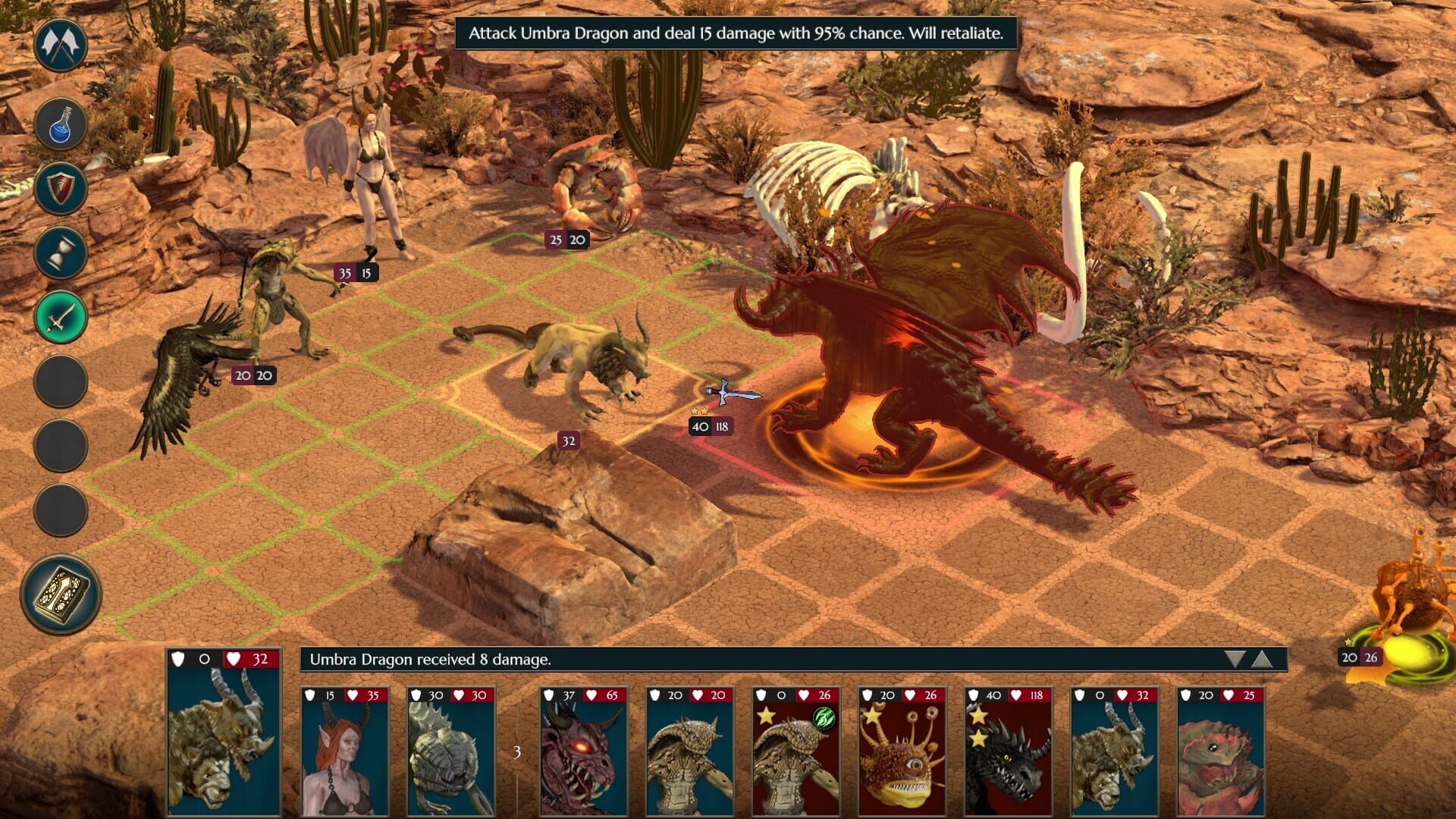 Screenshot for The Dragoness: Command of the Flame