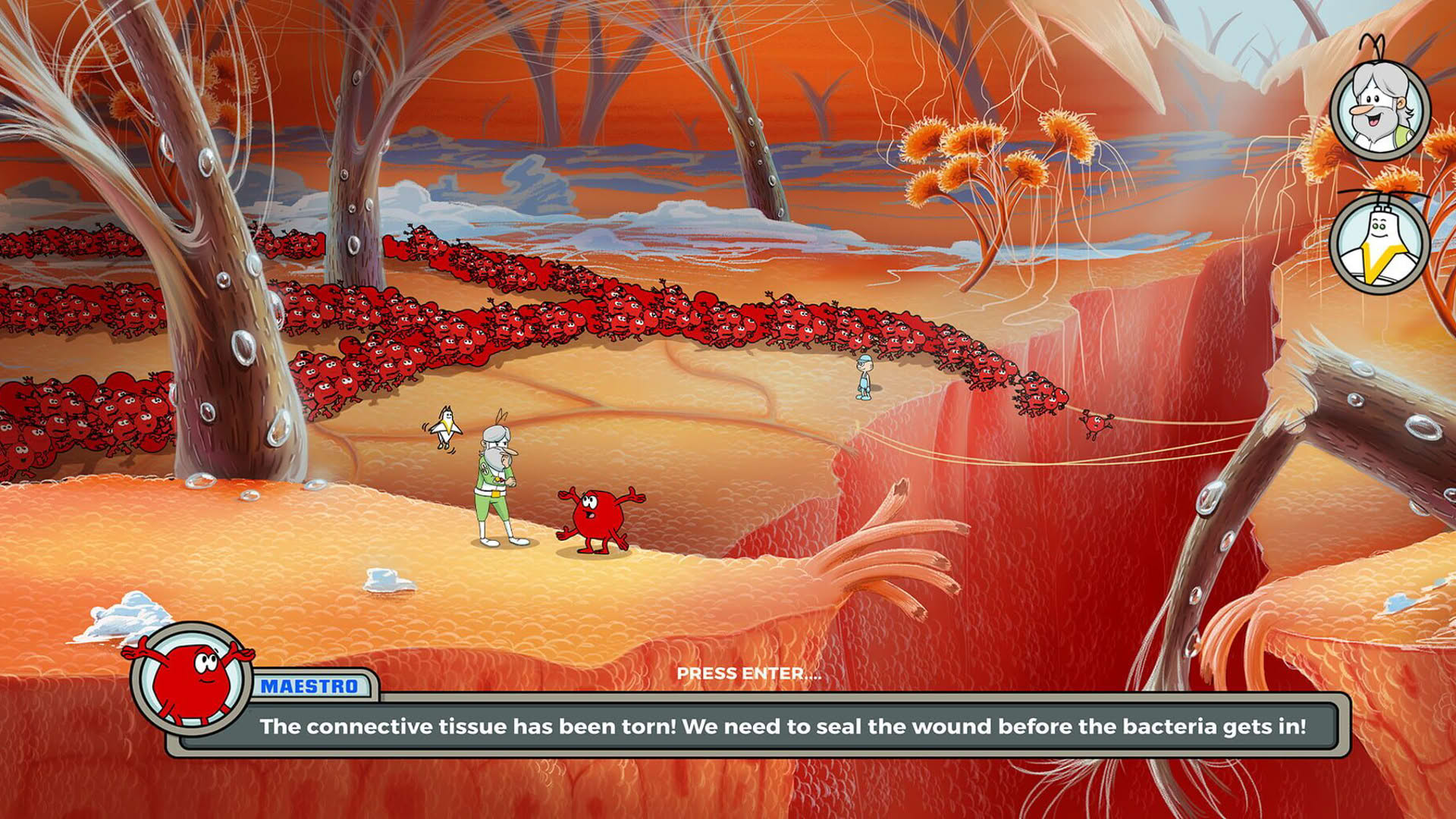 Screenshot for Once Upon a Time... Life: Origins