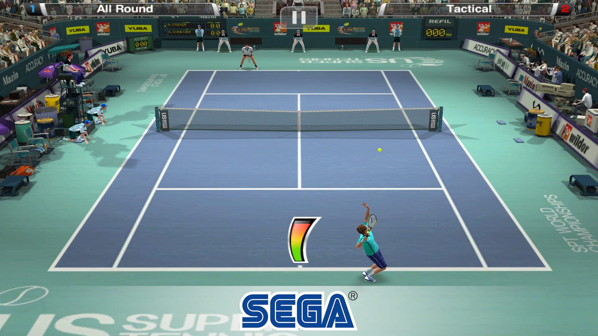 Screenshot for Virtua Tennis Challenge