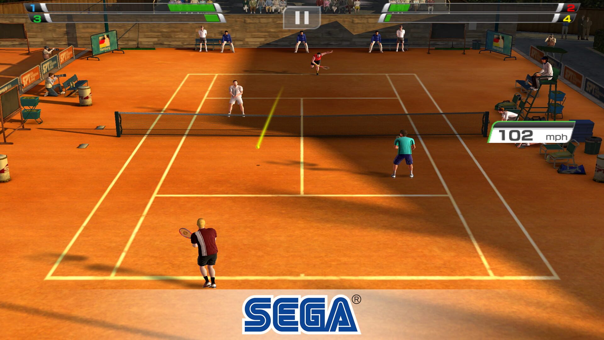 Screenshot for Virtua Tennis Challenge