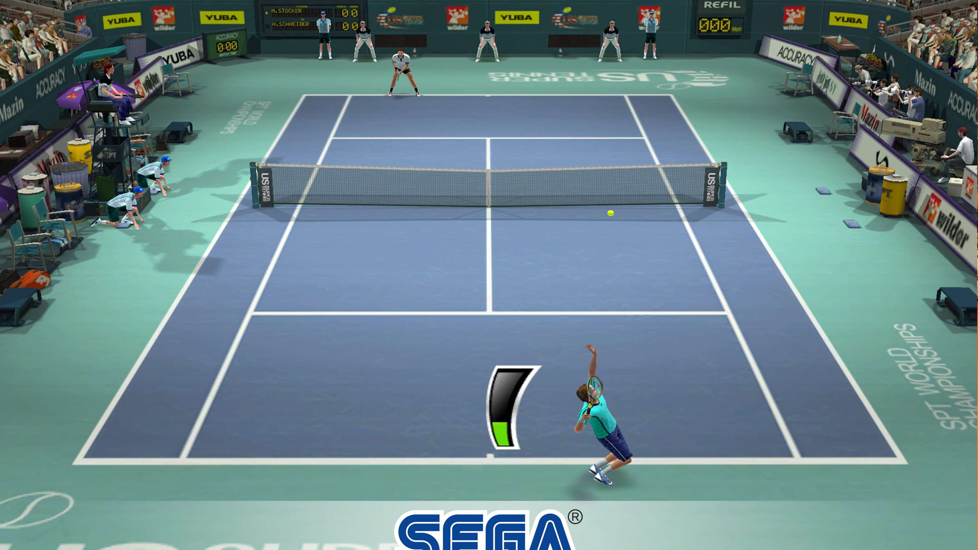 Screenshot for Virtua Tennis Challenge