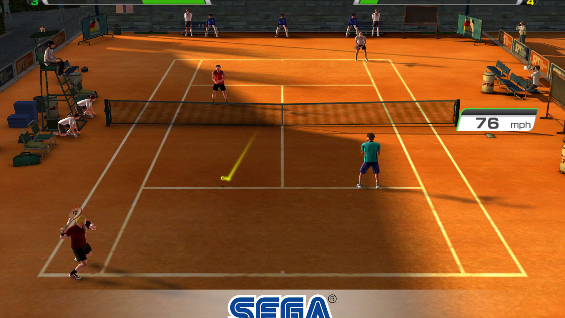 Screenshot for Virtua Tennis Challenge