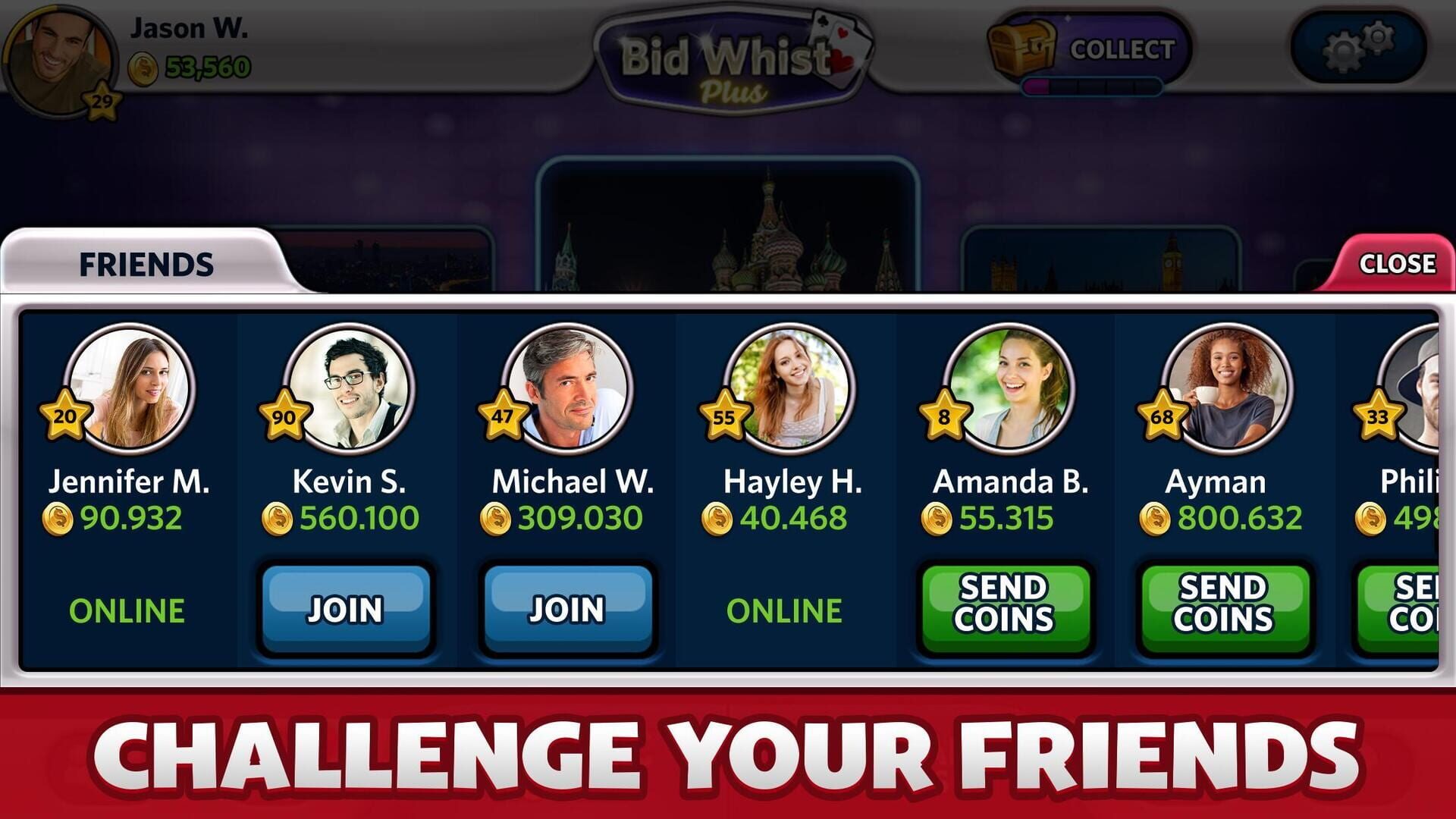 Screenshot for Bid Whist Plus