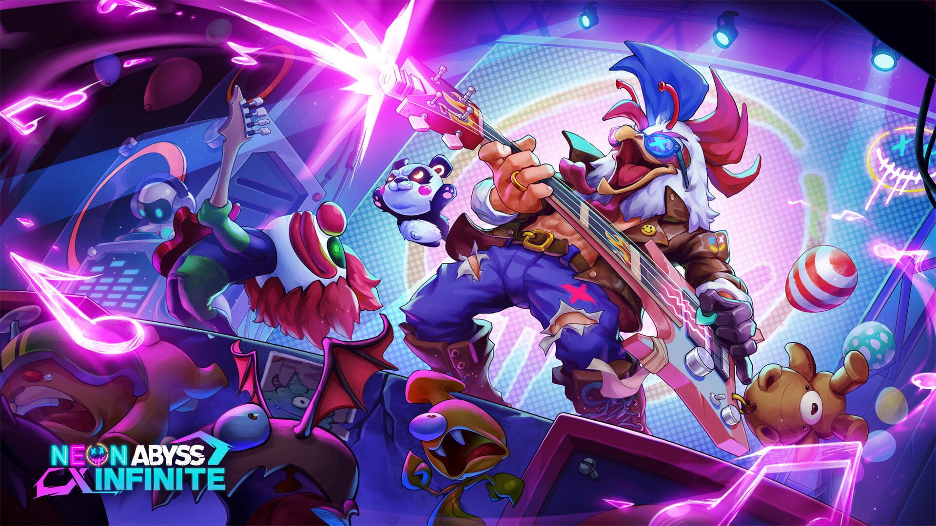 Screenshot for Neon Abyss: Infinity
