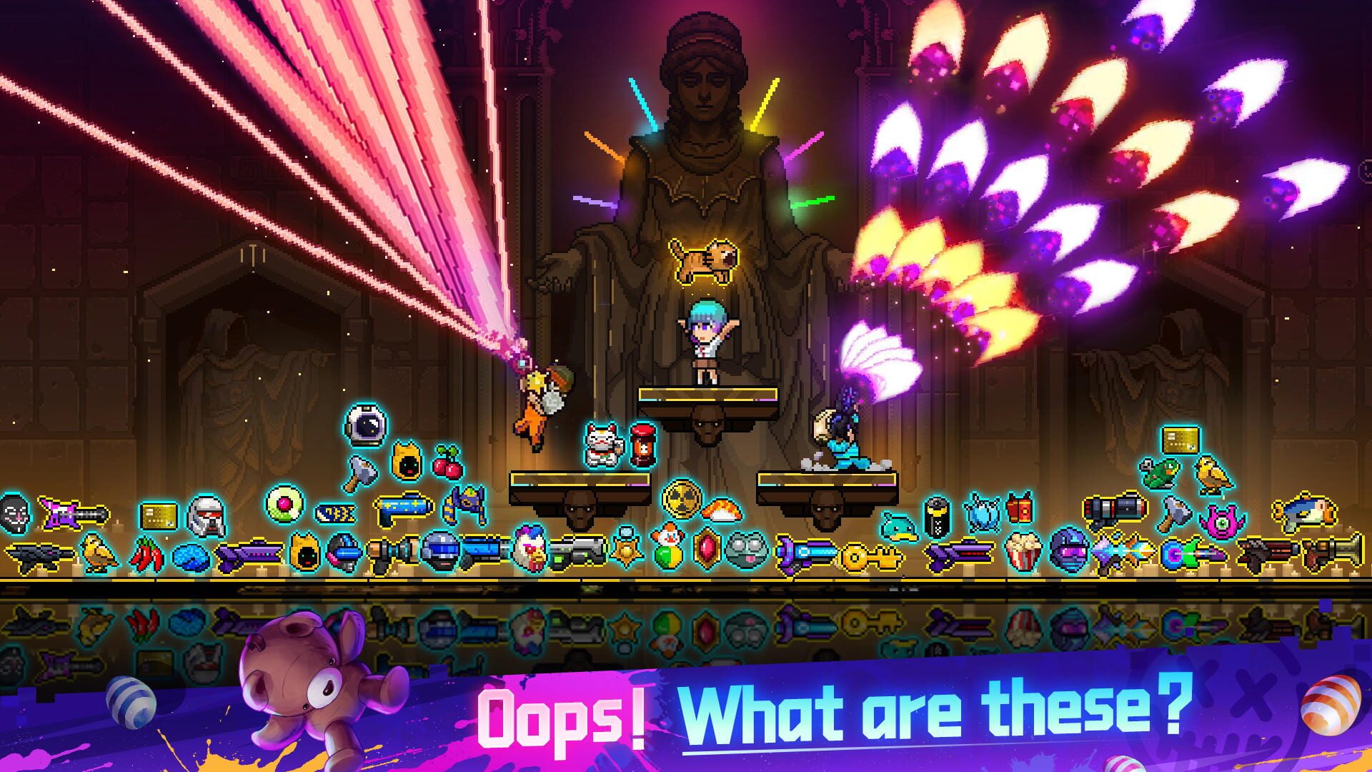Screenshot for Neon Abyss: Infinity