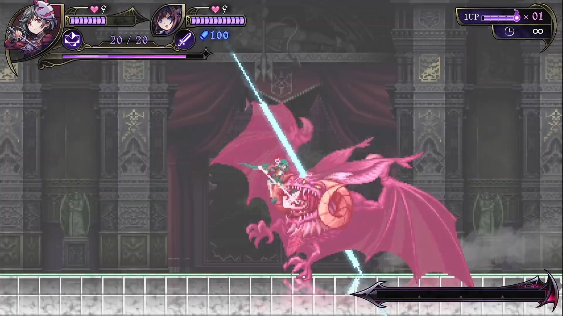 Screenshot for Gal Guardians: Demon Purge