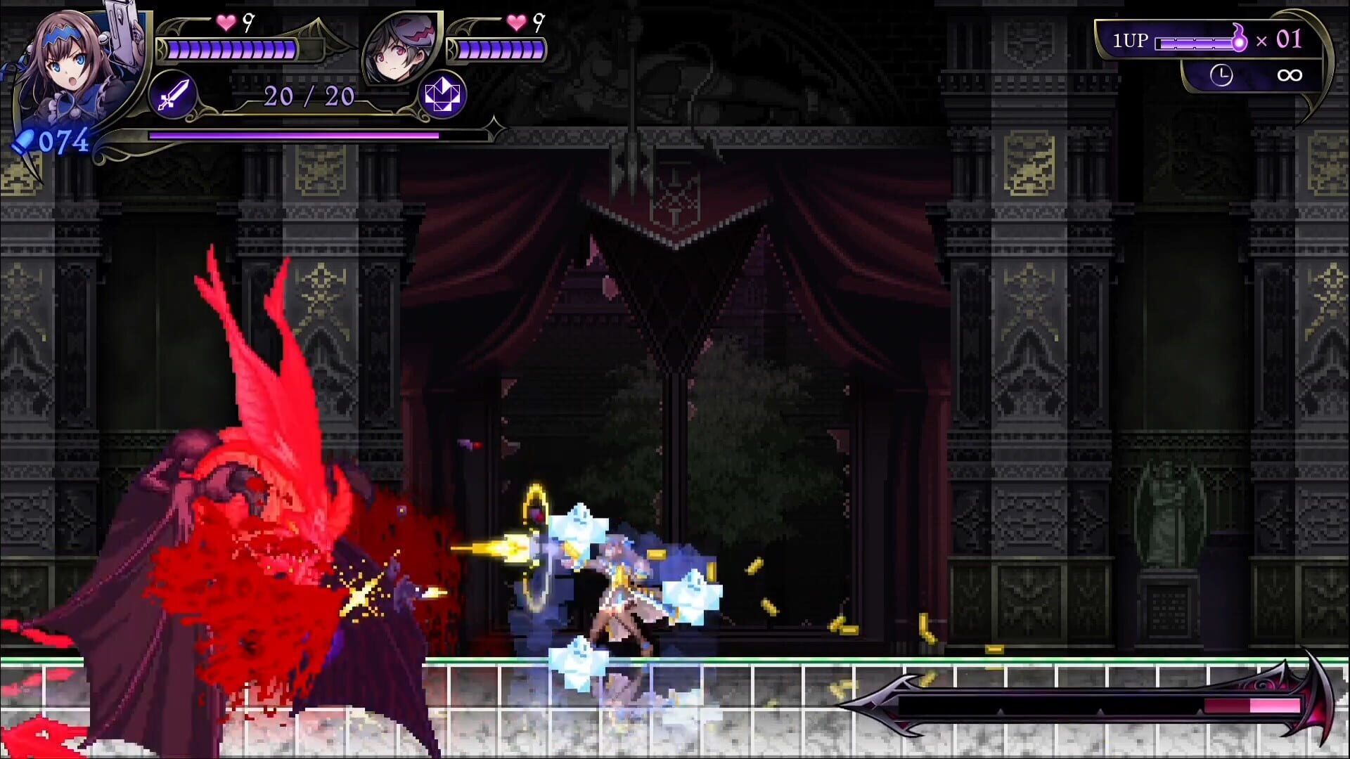 Screenshot for Gal Guardians: Demon Purge