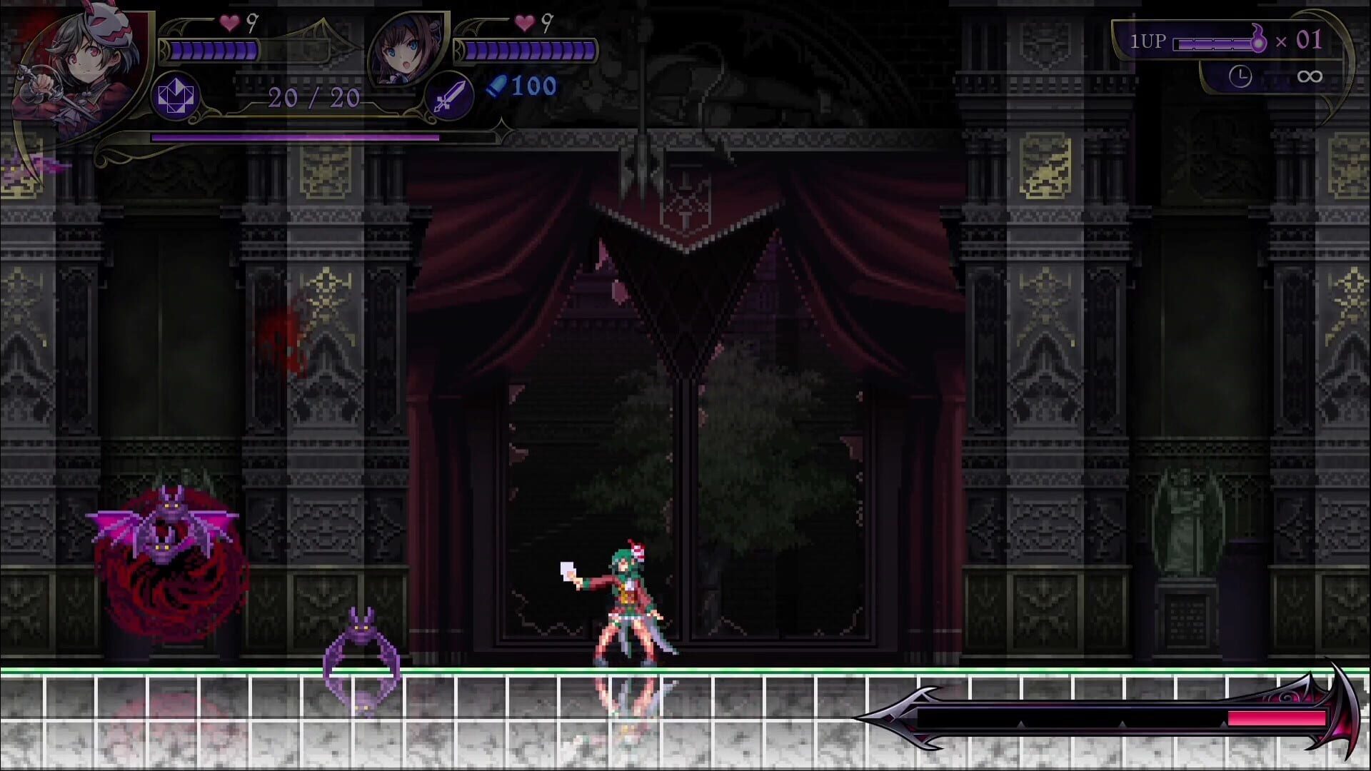 Screenshot for Gal Guardians: Demon Purge