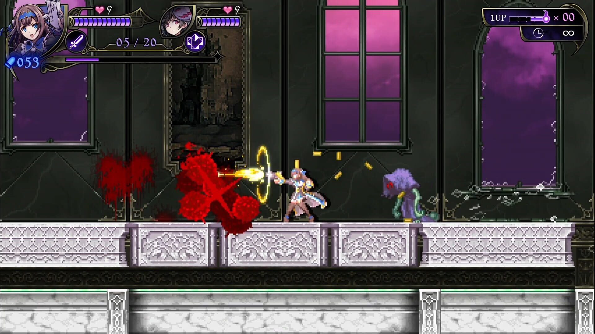 Screenshot for Gal Guardians: Demon Purge
