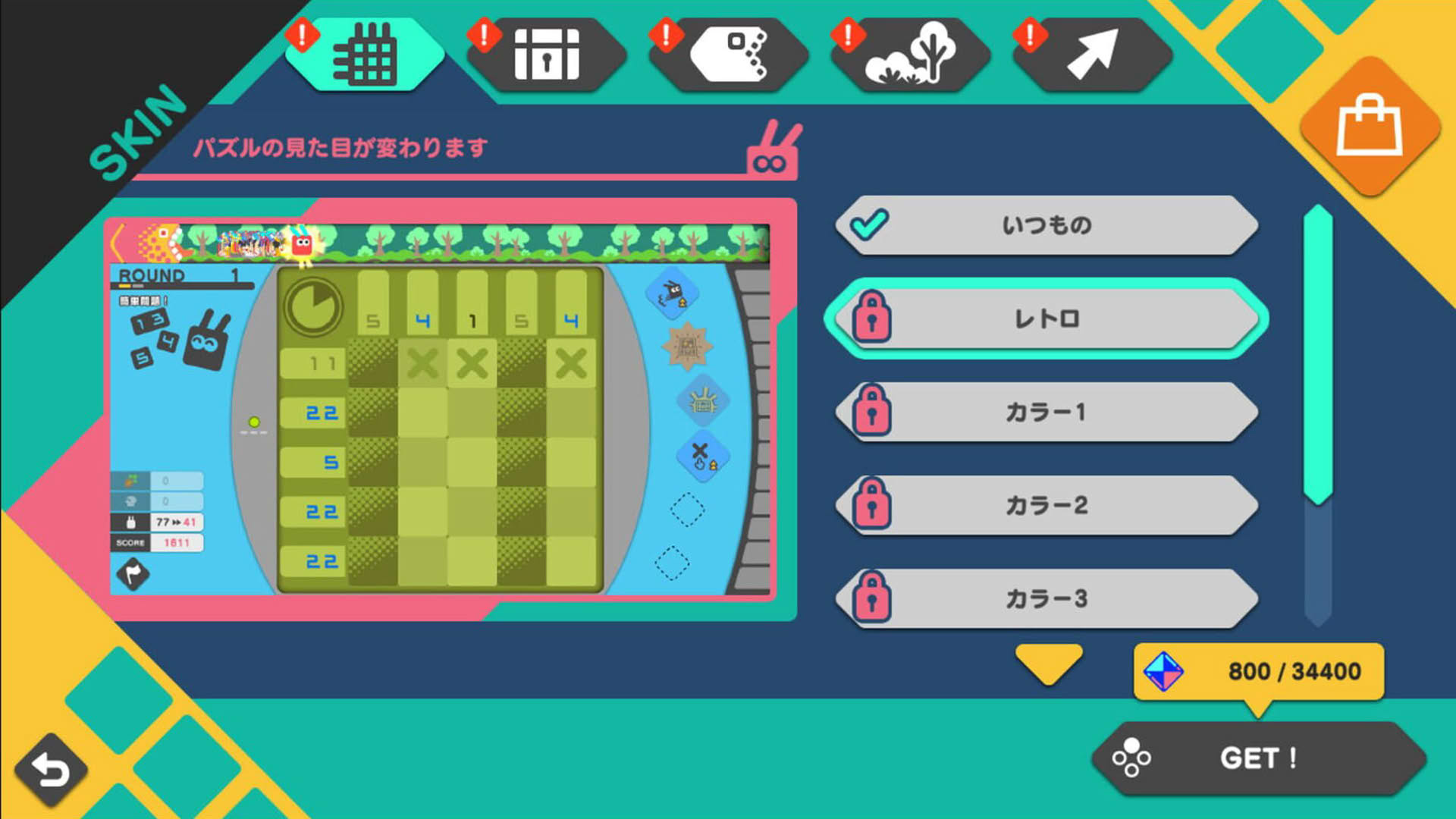 Screenshot for Picross X: Picbits vs. Uzboross