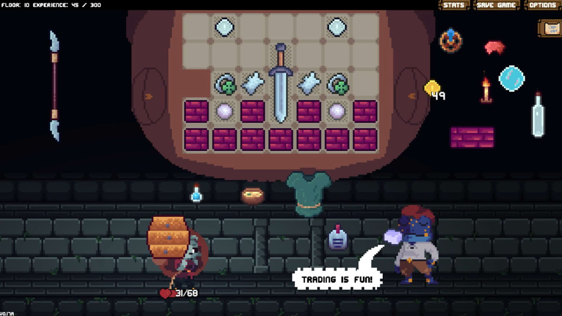 Screenshot for Backpack Hero