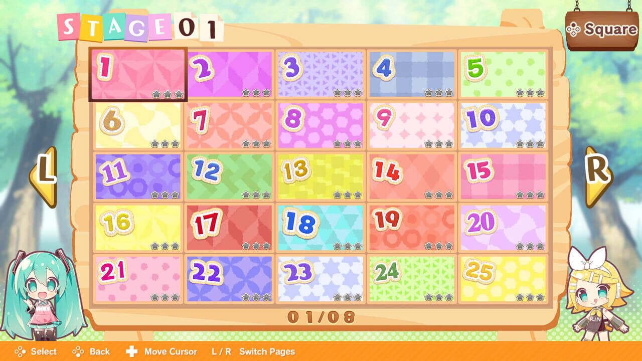 Screenshot for Hatsune Miku Connecting Puzzle Tamagotori: Snow Miku 2022