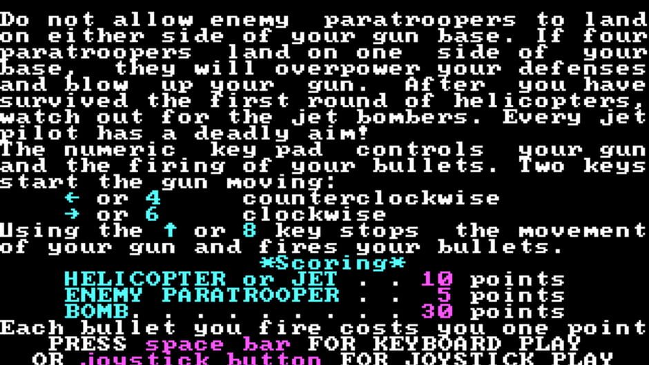 Screenshot for Paratrooper