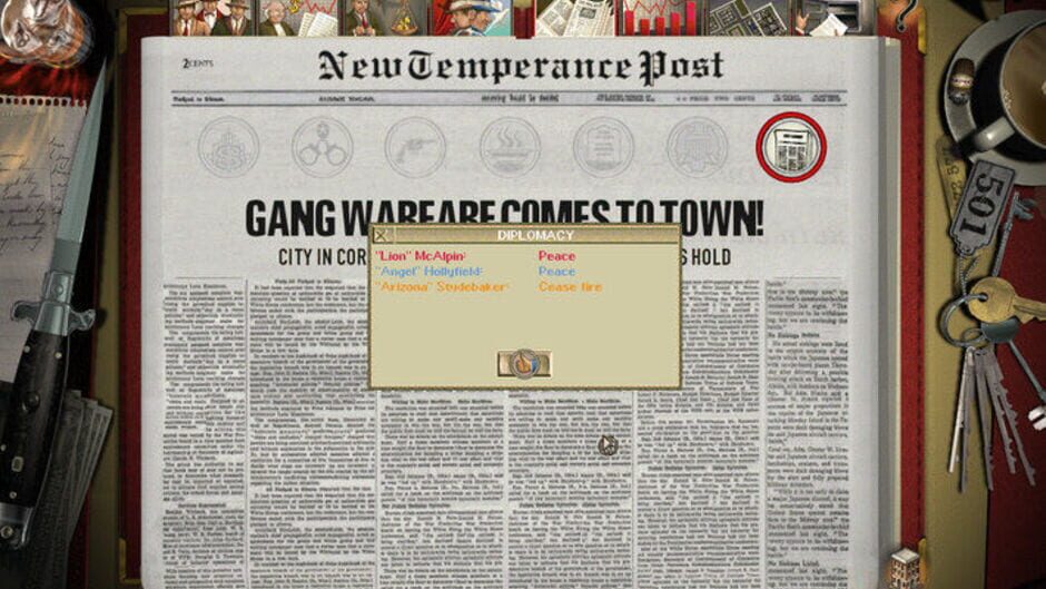 Screenshot for Gangsters: Organized Crime