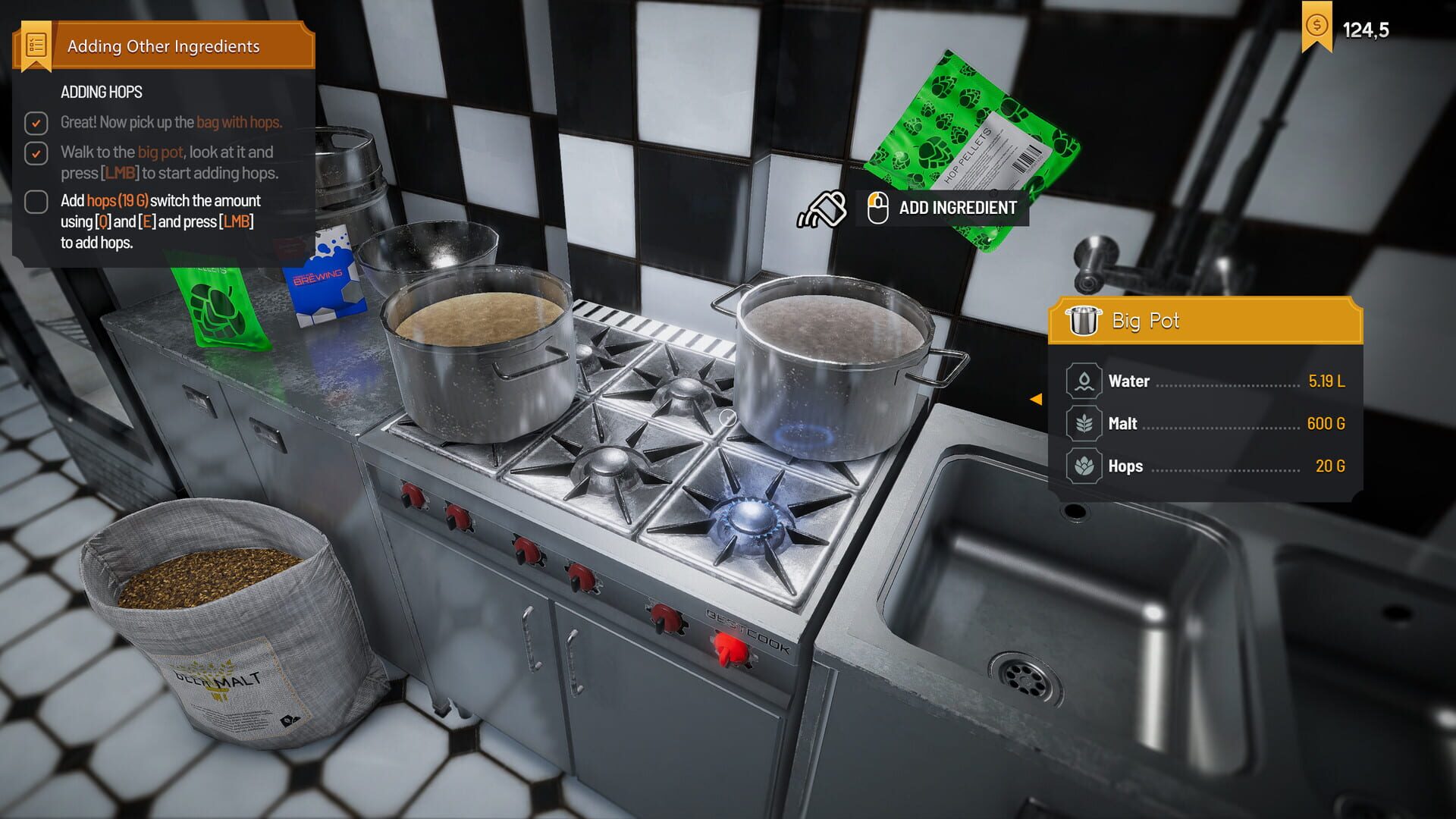 Screenshot for Brewpub Simulator