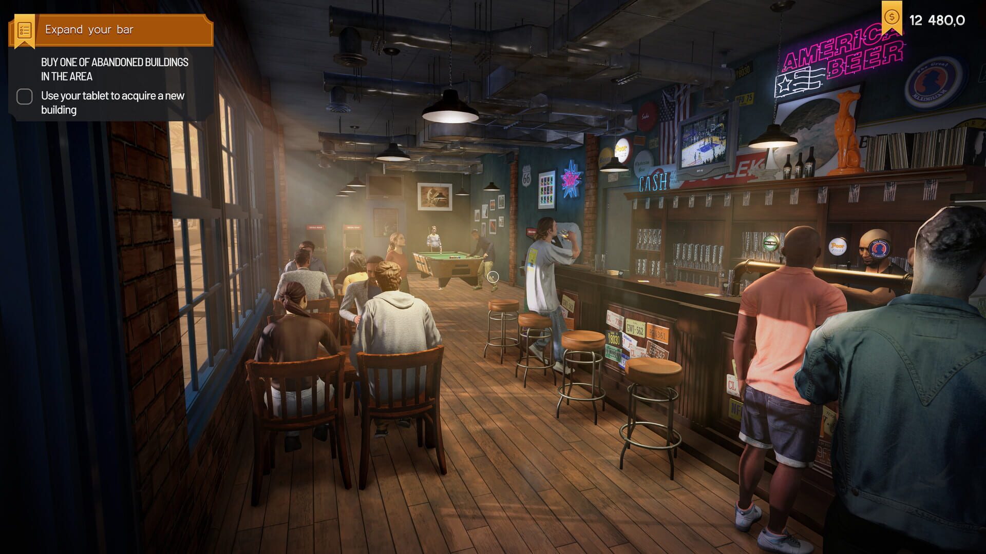 Screenshot for Brewpub Simulator