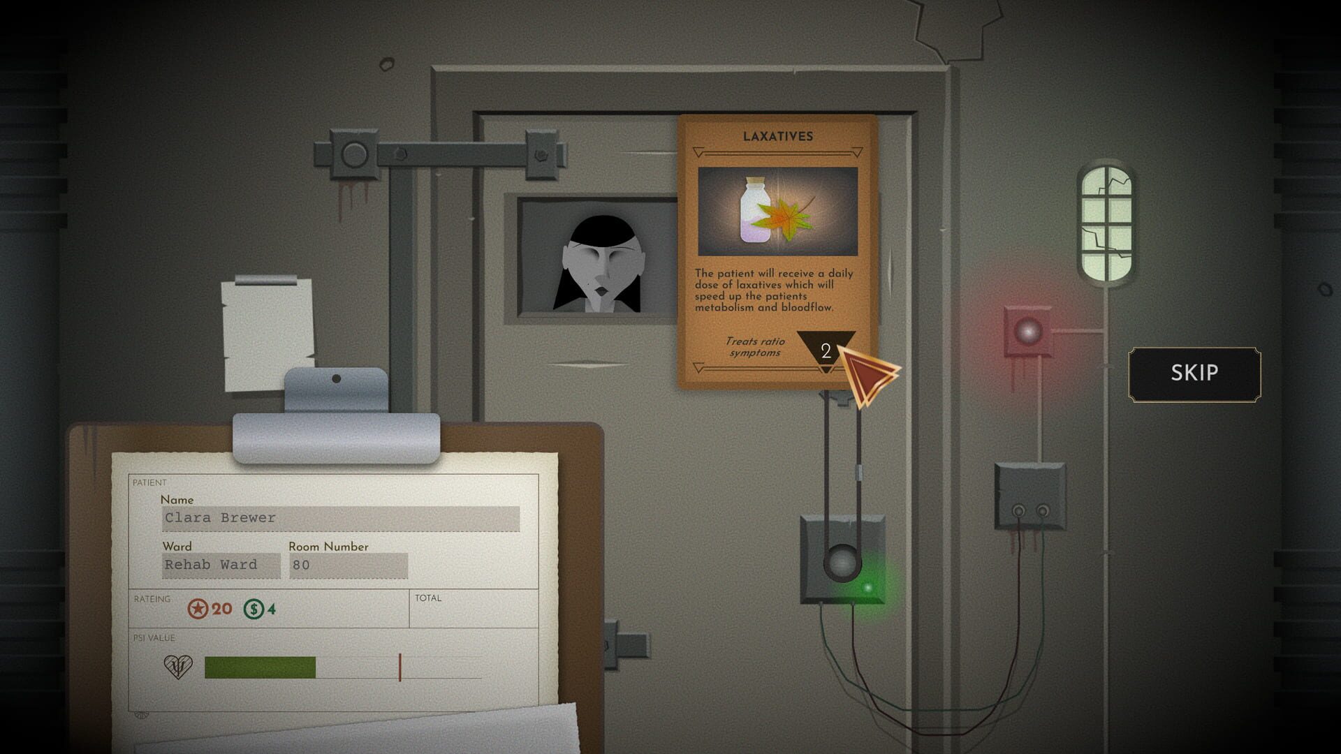 Screenshot for Sanatorium: A Mental Asylum Simulator