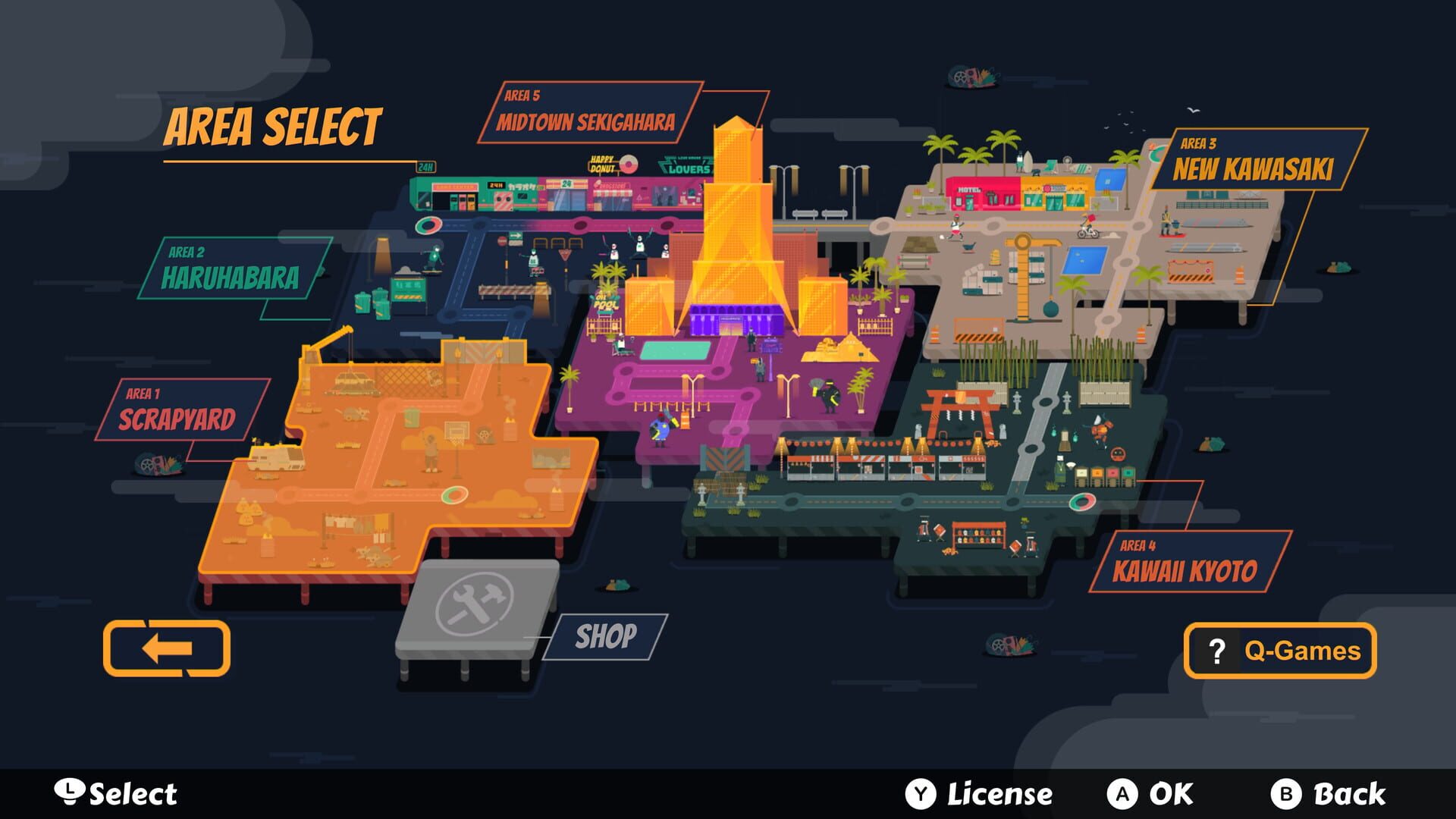 Screenshot for PixelJunk: Scrappers Deluxe