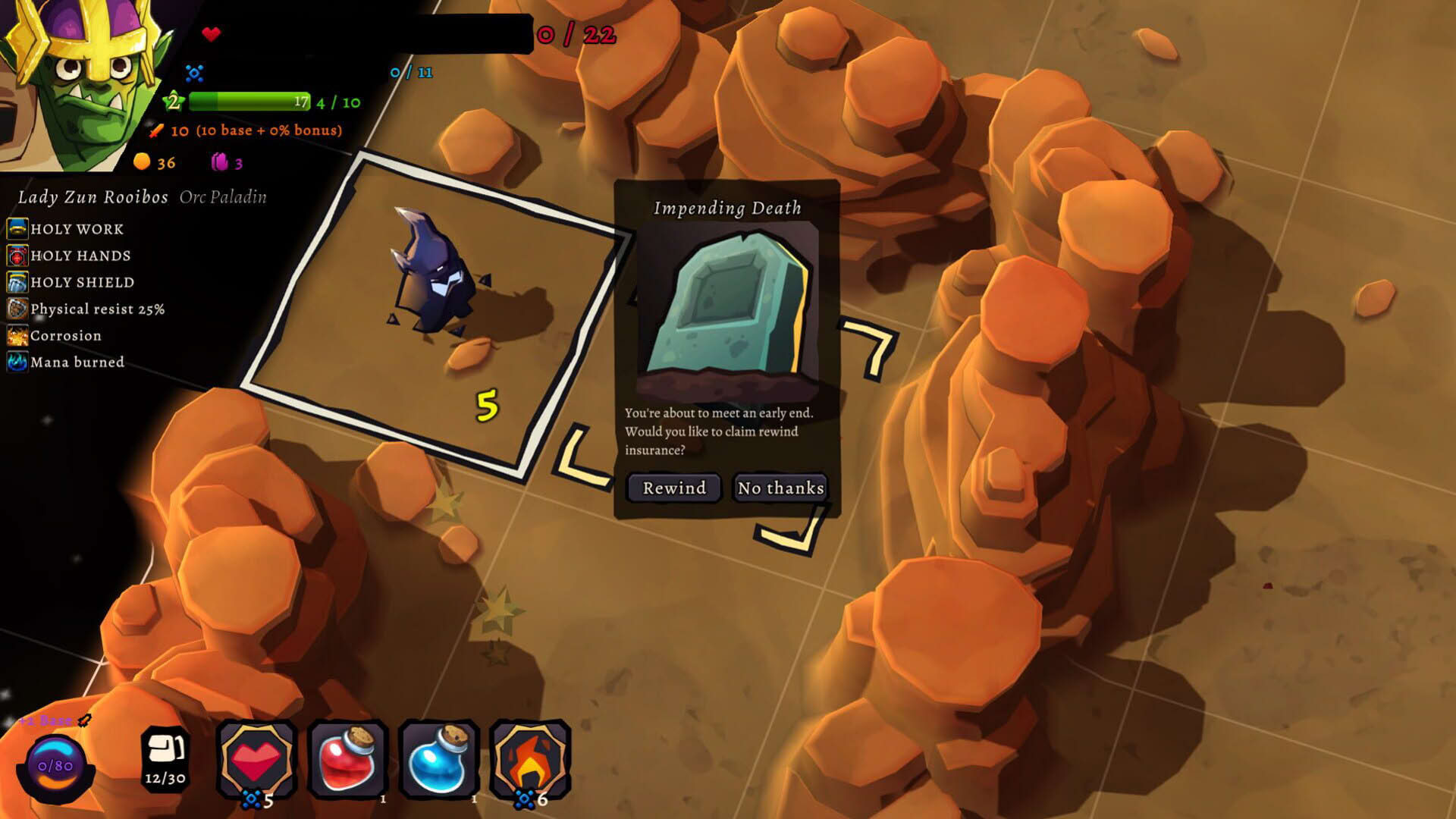 Screenshot for Desktop Dungeons: Rewind