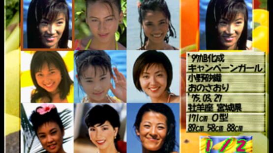 Screenshot for Private Idol Disc: Tokubetsu-hen Campaign Girl '97
