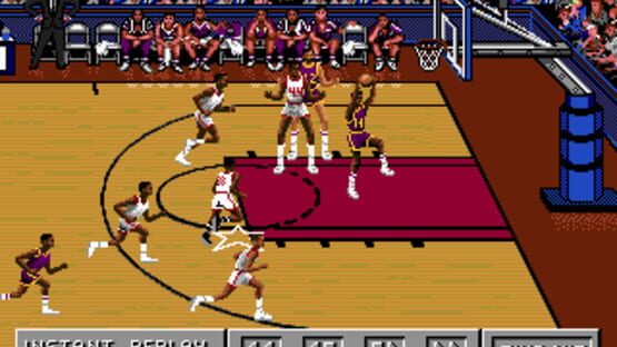 Screenshot for Bulls vs Lakers and the NBA Playoffs
