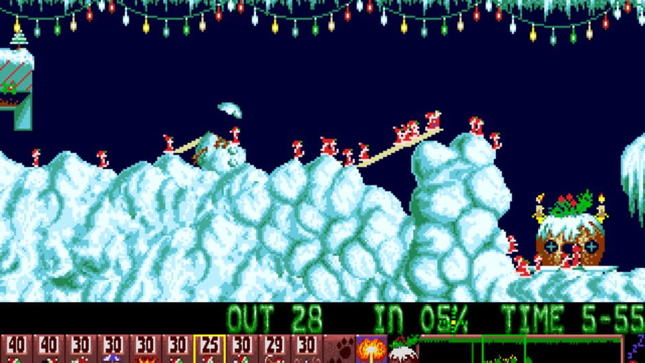 Screenshot for Holiday Lemmings