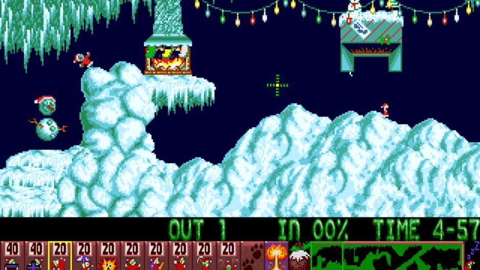 Screenshot for Xmas Lemmings