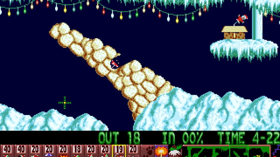 Screenshot for Xmas Lemmings