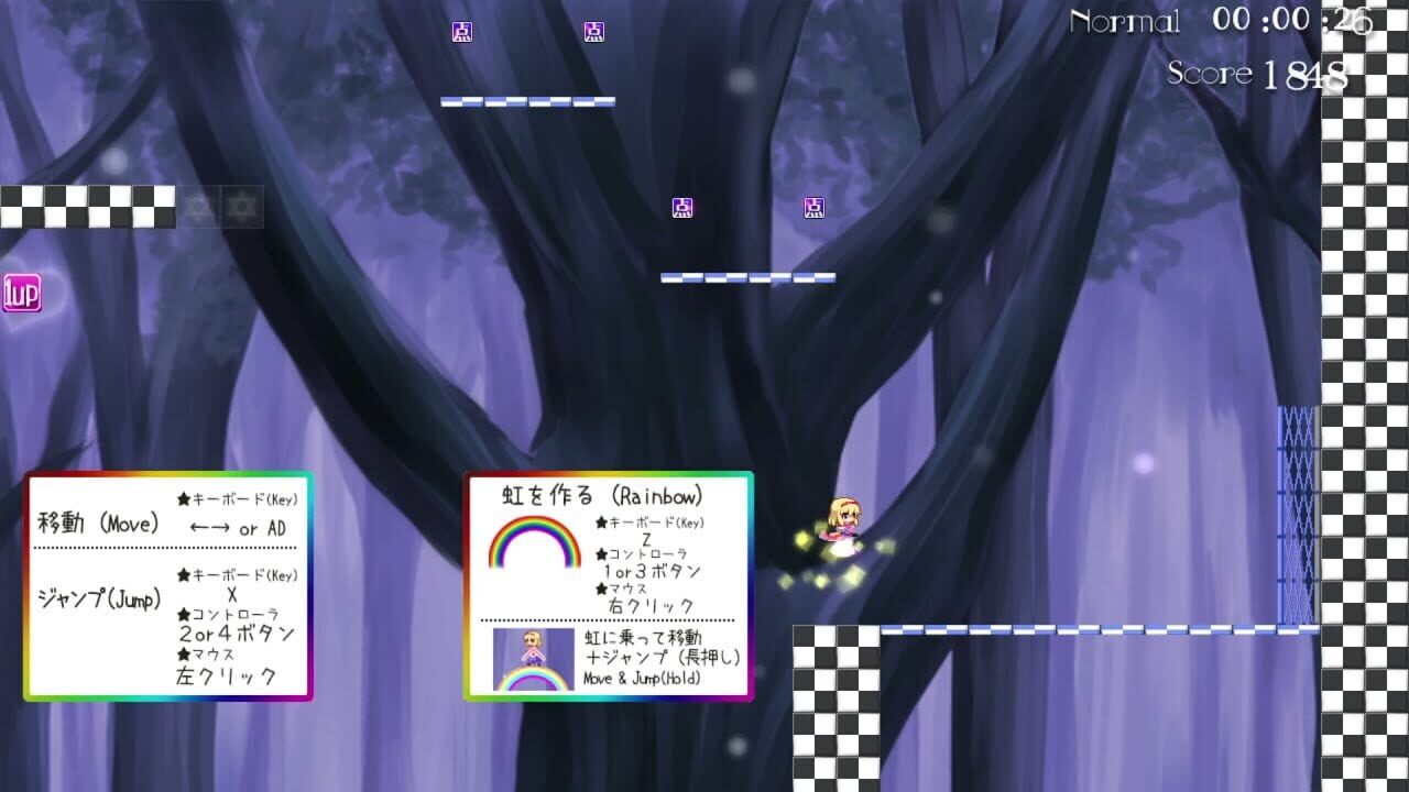 Screenshot for Rainbow Aliceland