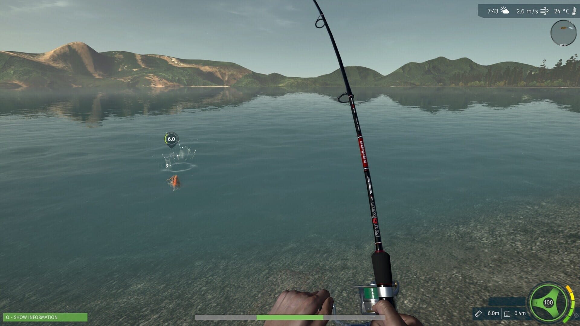 Screenshot for Ultimate Fishing Simulator: Taupo Lake