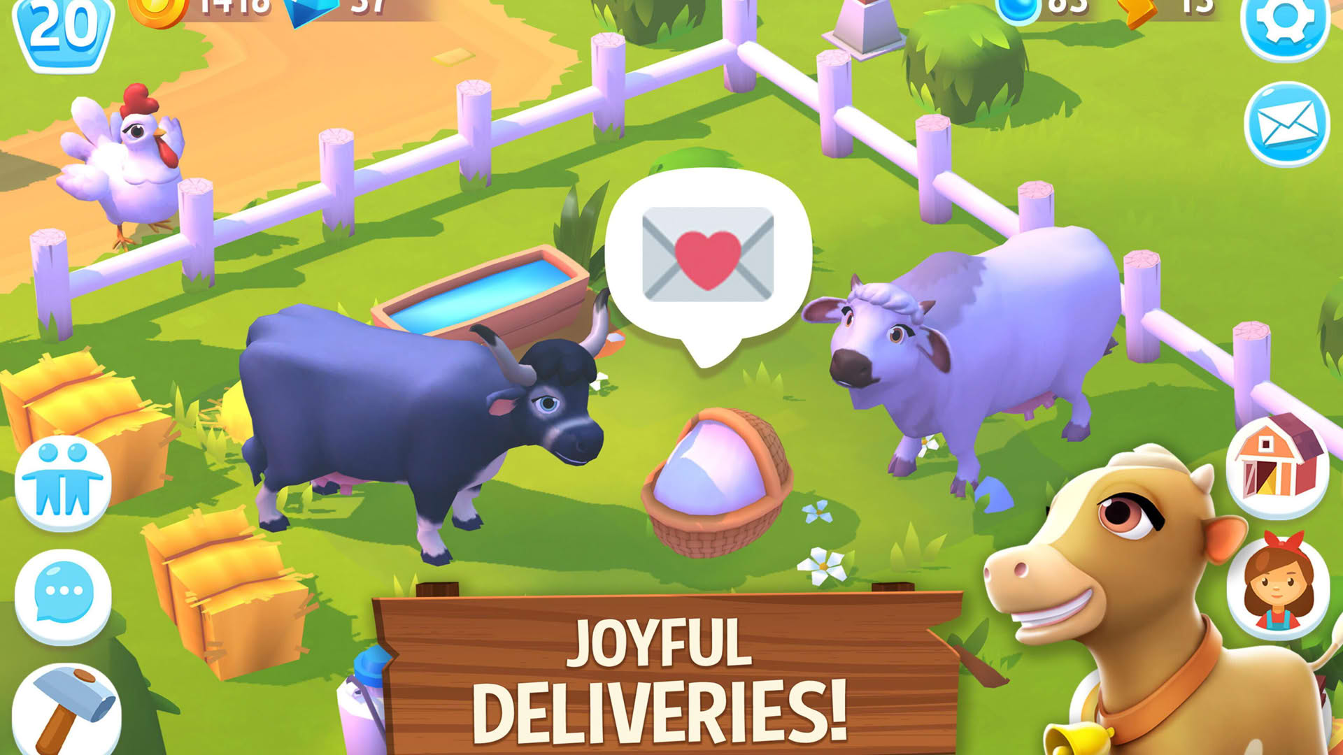 Screenshot for FarmVille 3