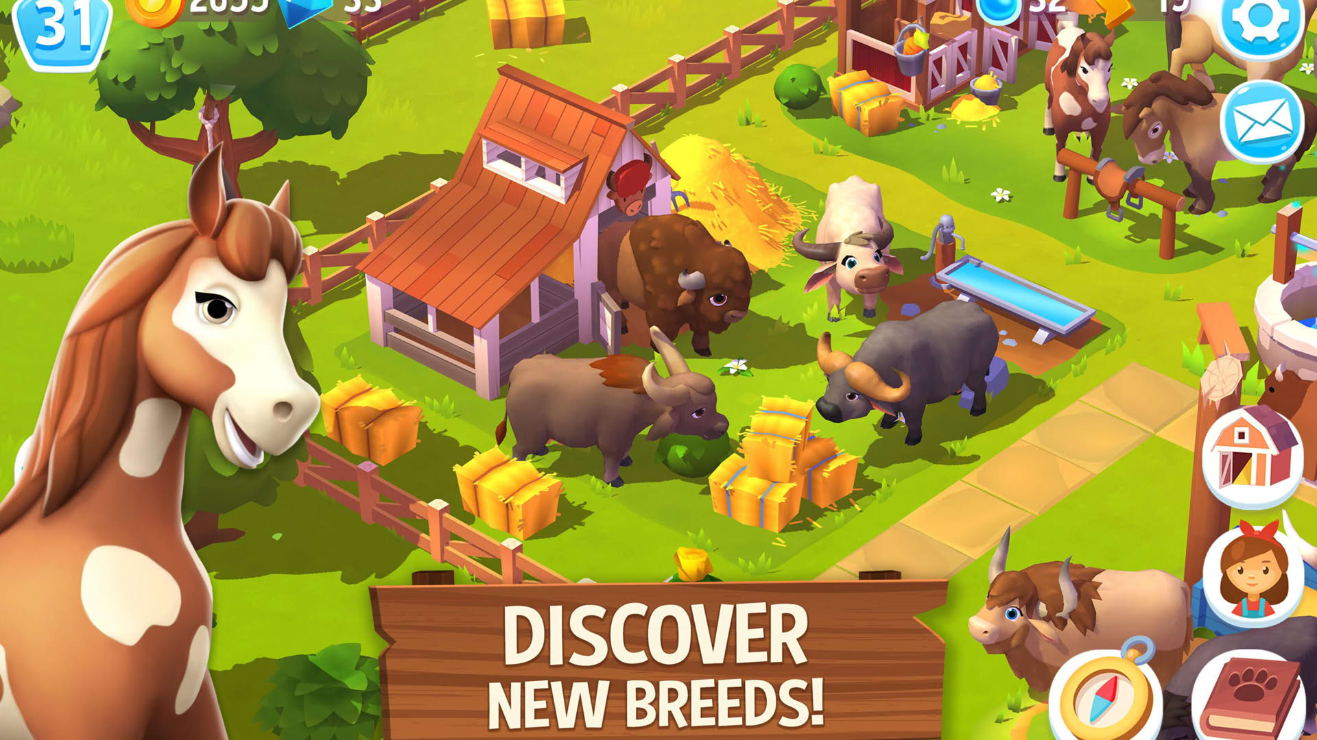 Screenshot for FarmVille 3