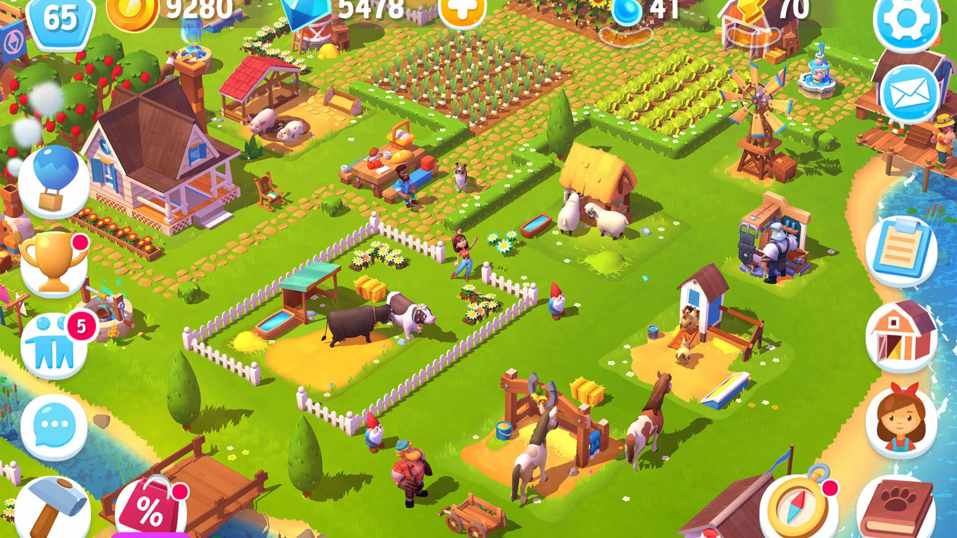 Screenshot for FarmVille 3