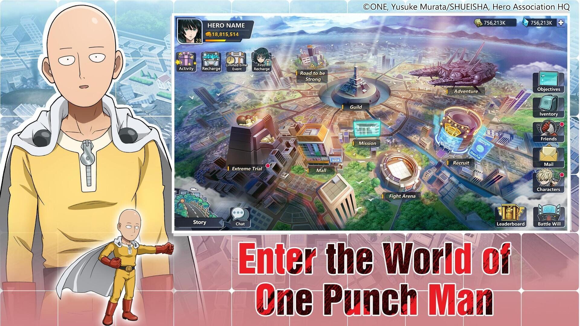 Screenshot for One Punch Man: Road to Hero