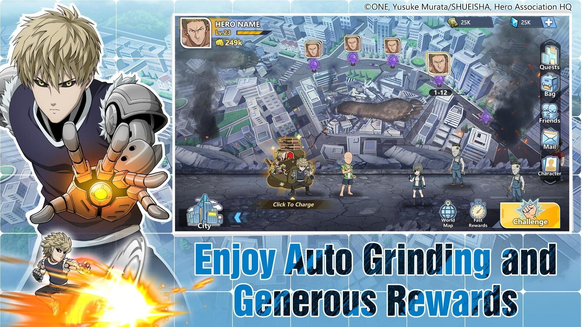 Screenshot for One Punch Man: Road to Hero